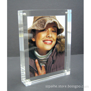 Lucite Photo Frame